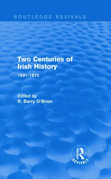 Cover of Two Centuries of Irish History
