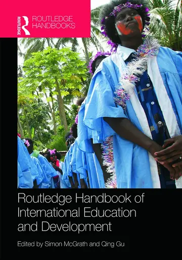 Cover of Routledge Handbook of International Education and Development