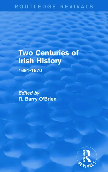 Cover of Two Centuries of Irish History 1691-1870