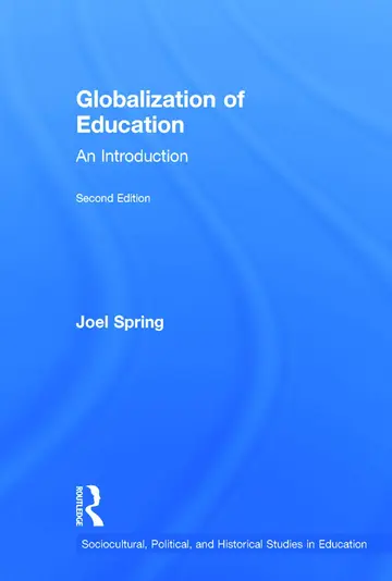 Cover of Globalization of Education