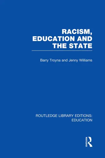 Cover of Racism, Education and the State