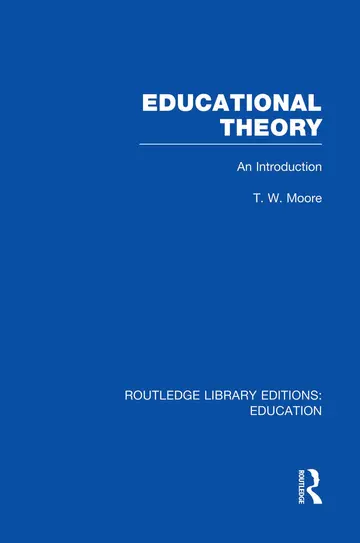 Cover of Educational Theory (RLE Edu K)