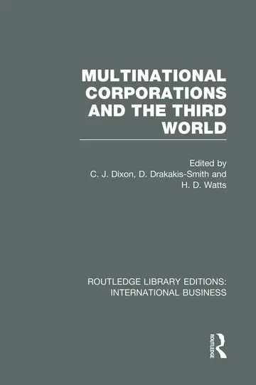 Cover of Multinational Corporations and the Third World