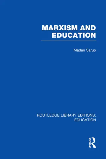 Cover of Marxism and Education
