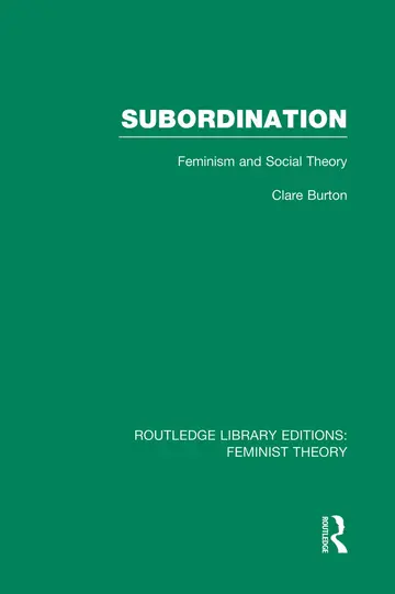 Cover of Subordination