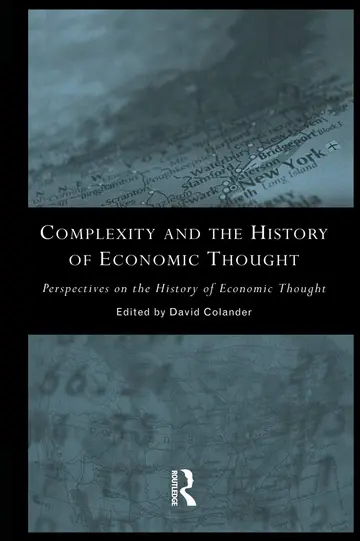 Cover of Complexity and the History of Economic Thought