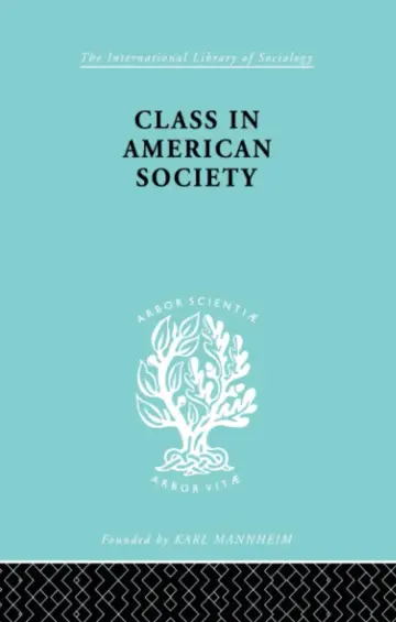 Cover of Class in American Society