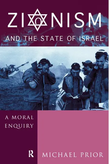 Cover of Zionism and the State of Israel