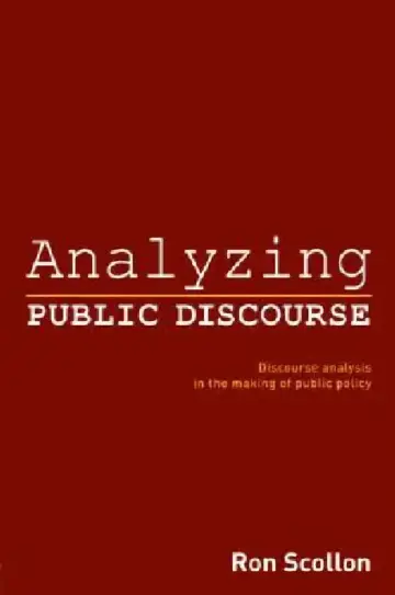 Cover of Analyzing Public Discourse