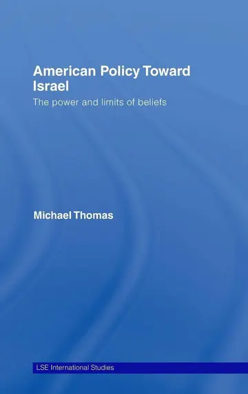 Cover of American Policy Towards Israel