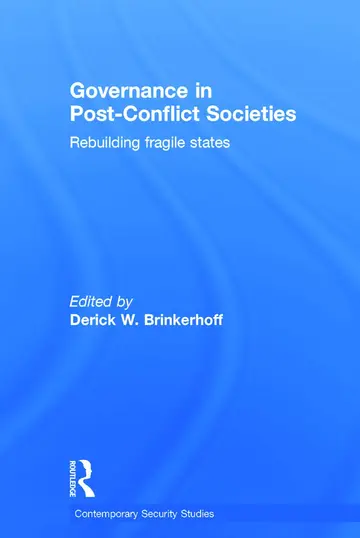 Cover of Governance in Post-Conflict Societies