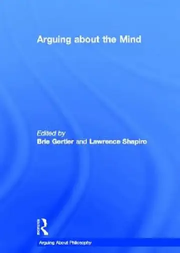 Cover of Arguing about the Mind