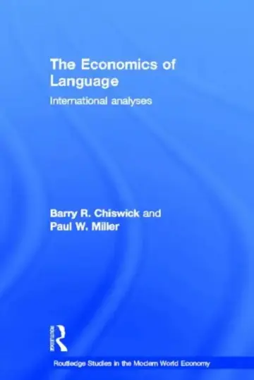 Cover of The Economics of Language