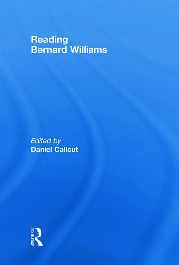 Cover of Reading Bernard Williams