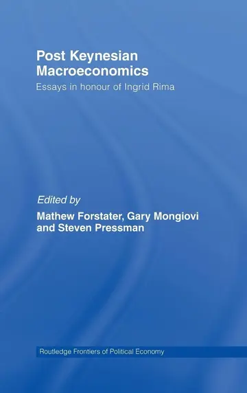 Cover of Post-Keynesian Macroeconomics