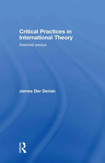 Cover of Critical Practices of International Relations