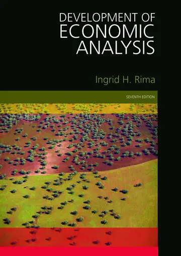 Cover of Development of Economic Analysis