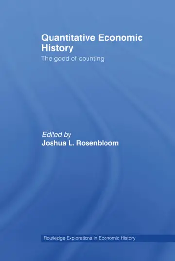 Cover of Quantitative Economic History