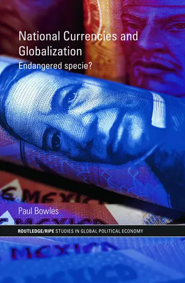 Cover of National Currencies and Globalization