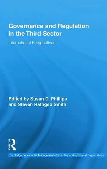 Cover of Governance and Regulation in the Third Sector