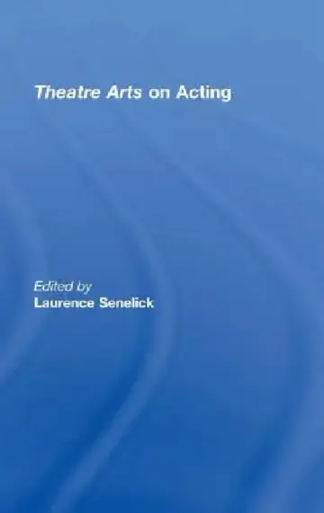 Cover of Theatre Arts on Acting