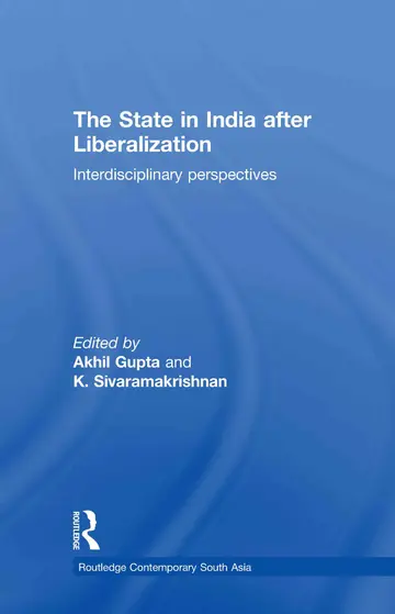 Cover of The State in India After Liberalization