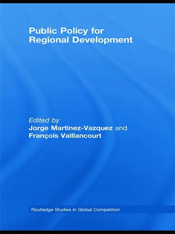 Cover of Public Policy for Regional Development