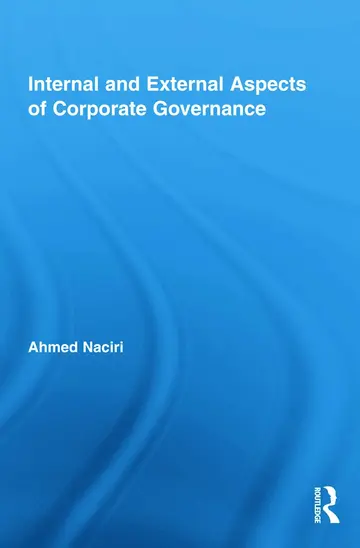Cover of Internal and External Aspects of Corporate Governance