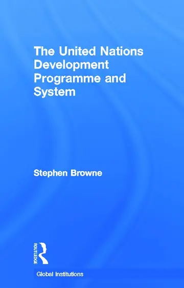 Cover of United Nations Development Programme and System