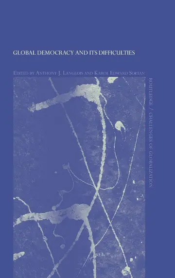 Cover of Global Democracy and its Difficulties