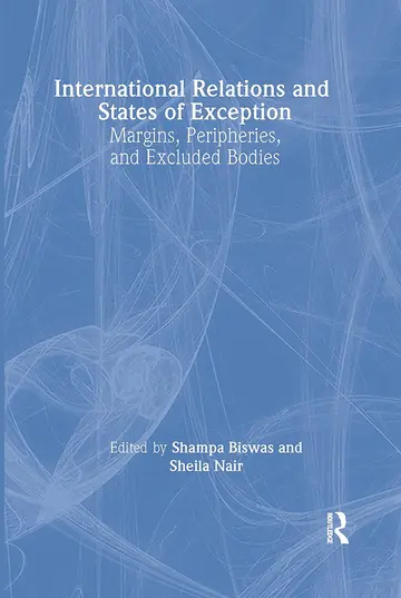 Cover of International Relations and States of Exception