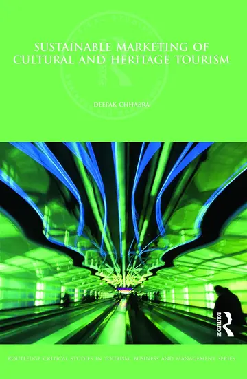 Cover of Sustainable Marketing of Cultural and Heritage Tourism