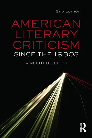 Cover of American Literary Criticism Since the 1930s