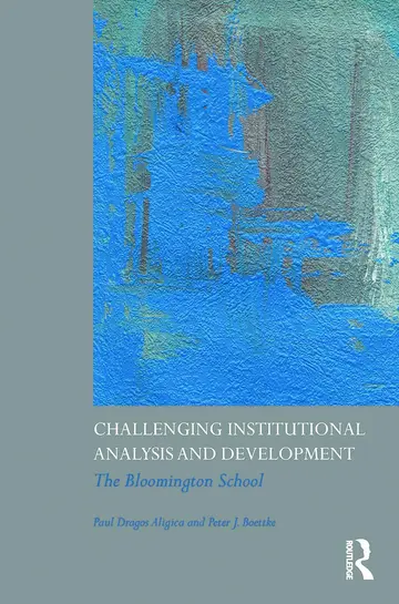 Cover of Challenging Institutional Analysis and Development
