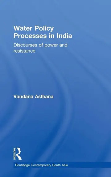 Cover of Water Policy Processes in India