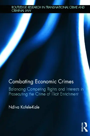 Cover of Combating Economic Crimes