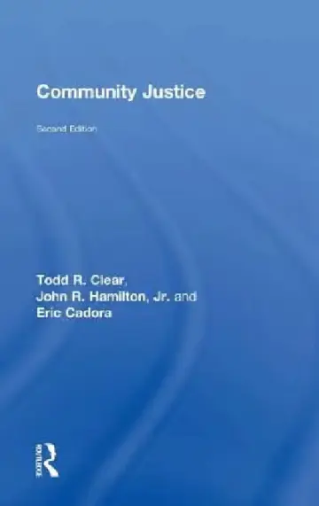 Cover of Community Justice