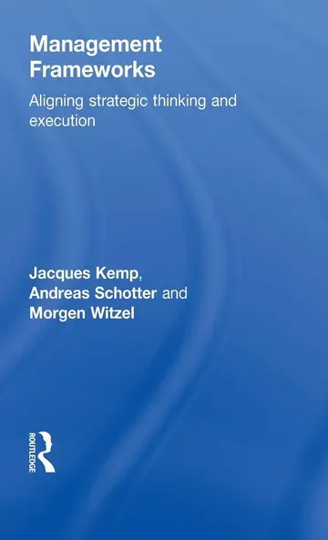 Cover of Management Frameworks