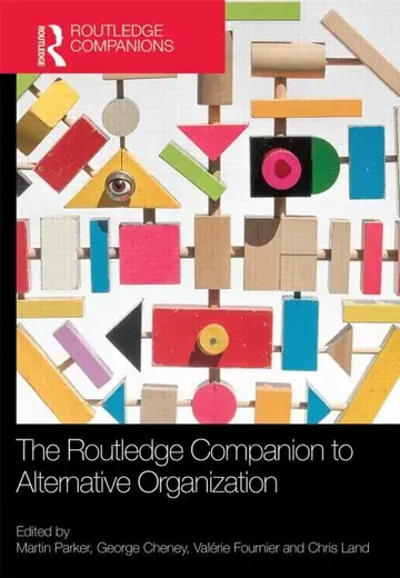 Cover of The Routledge Companion to Alternative Organization