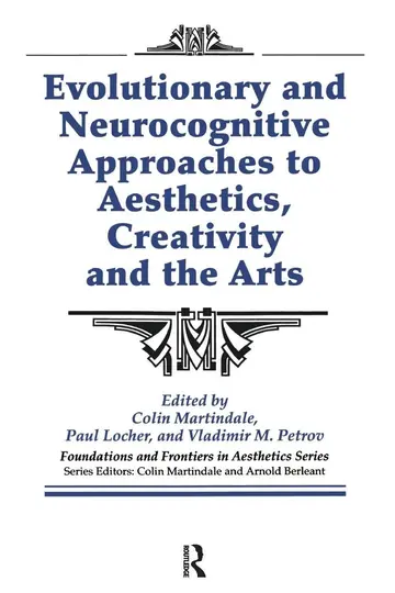 Cover of Evolutionary and Neurocognitive Approaches to Aesthetics, Creativity and the Arts