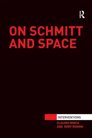 Cover of On Schmitt and Space