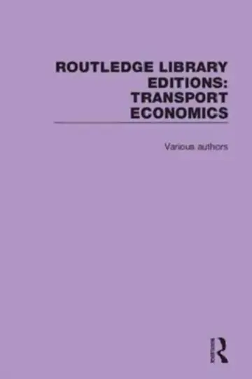 Cover of Transport Economics