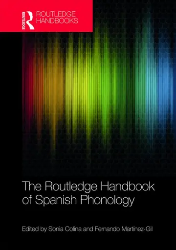Cover of The Routledge Handbook of Spanish Phonology