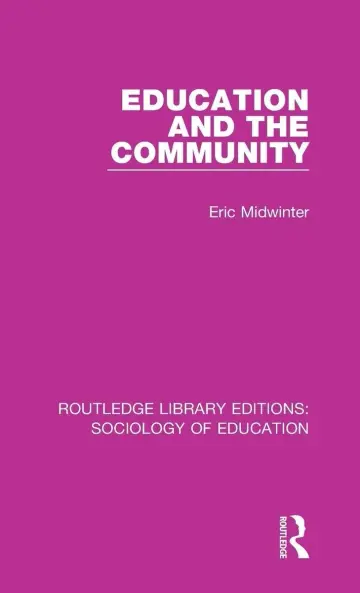 Cover of Education and the Community