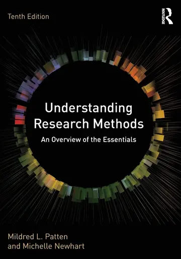 Cover of Understanding Research Methods