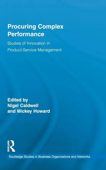 Cover of Procuring Complex Performance