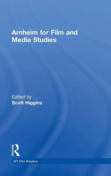 Cover of Arnheim for Film and Media Studies