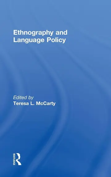 Cover of Ethnography and Language Policy