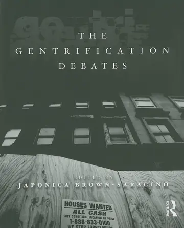 Cover of The Gentrification Debates