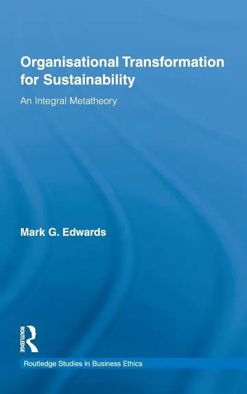 Cover of Organizational Transformation for Sustainability